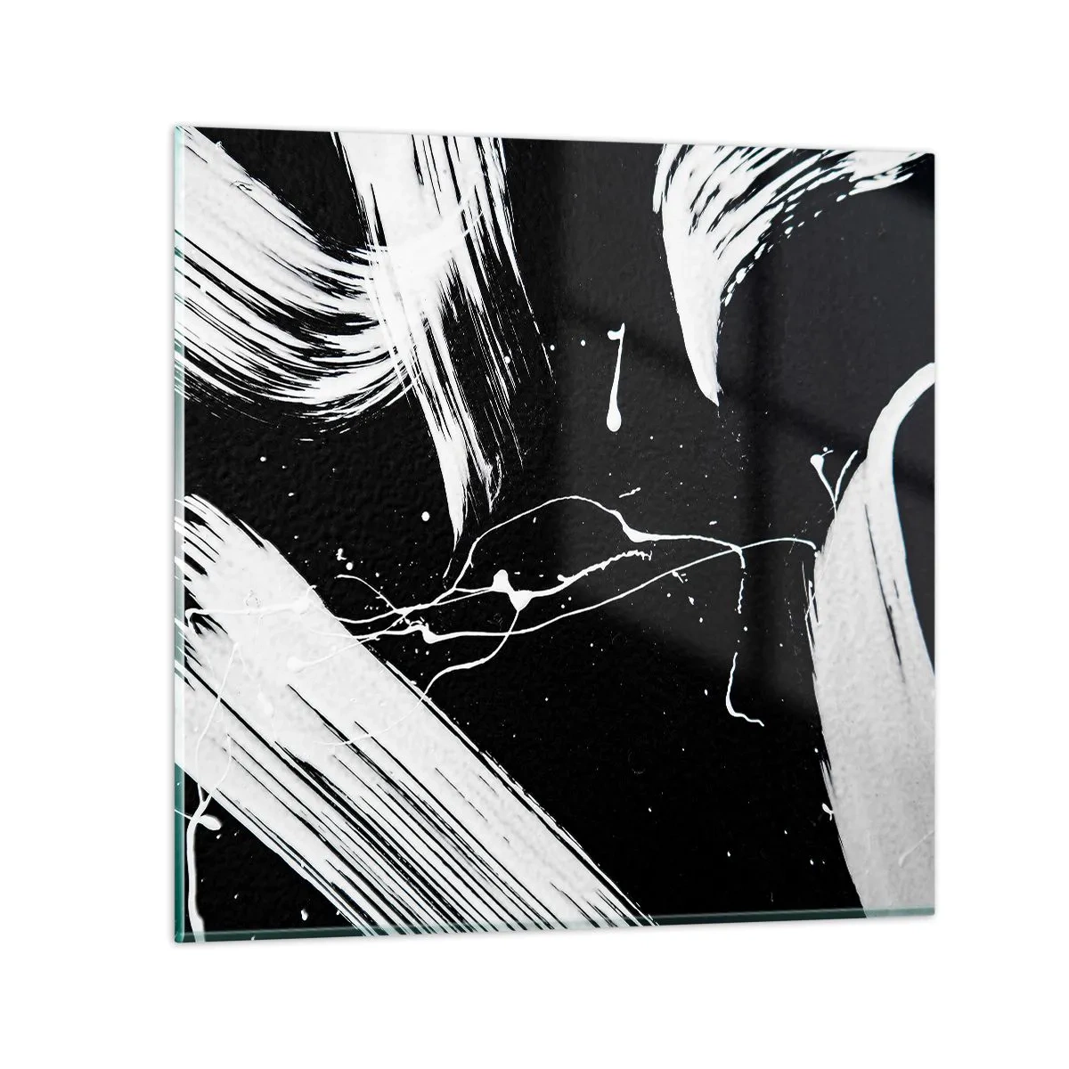 Schilderen op glas - Breek de duisternis - 70x70 cm