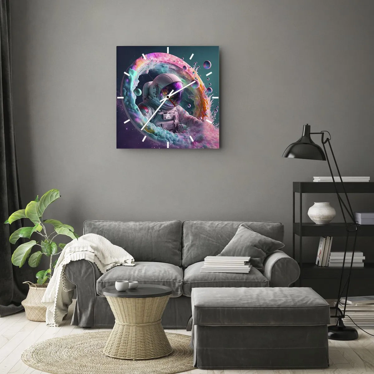 Wandklok - Klok - Sterrenpoort - 40x40 cm