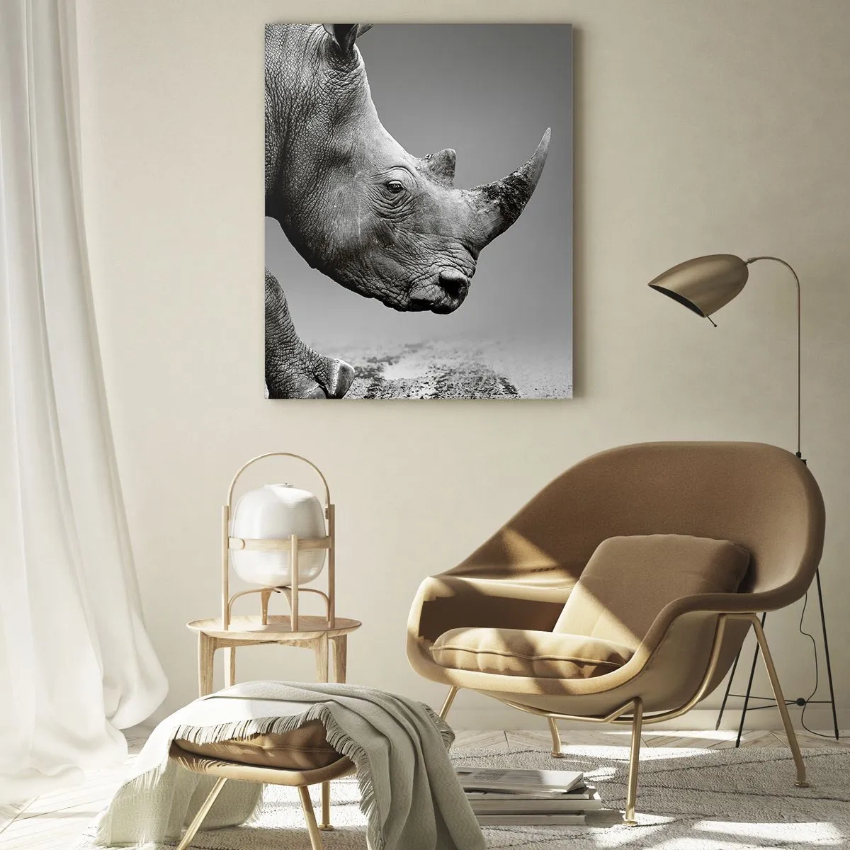 Schilderen op glas - Onstuitbare kracht - 80x120 cm