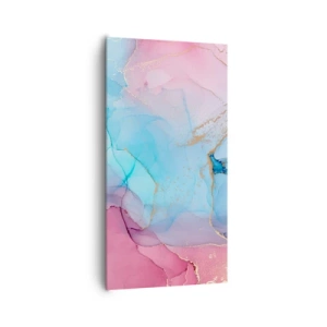 Schilderen op canvas - Ontmoeting en interpenetratie - 65x120 cm