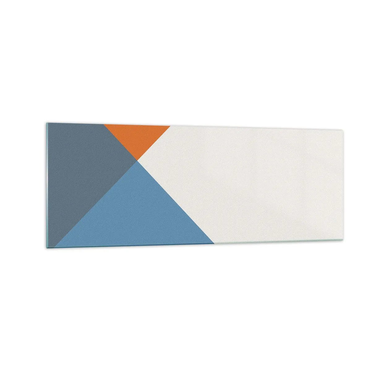 Schilderen op glas - In een hoekje… - 140x50 cm