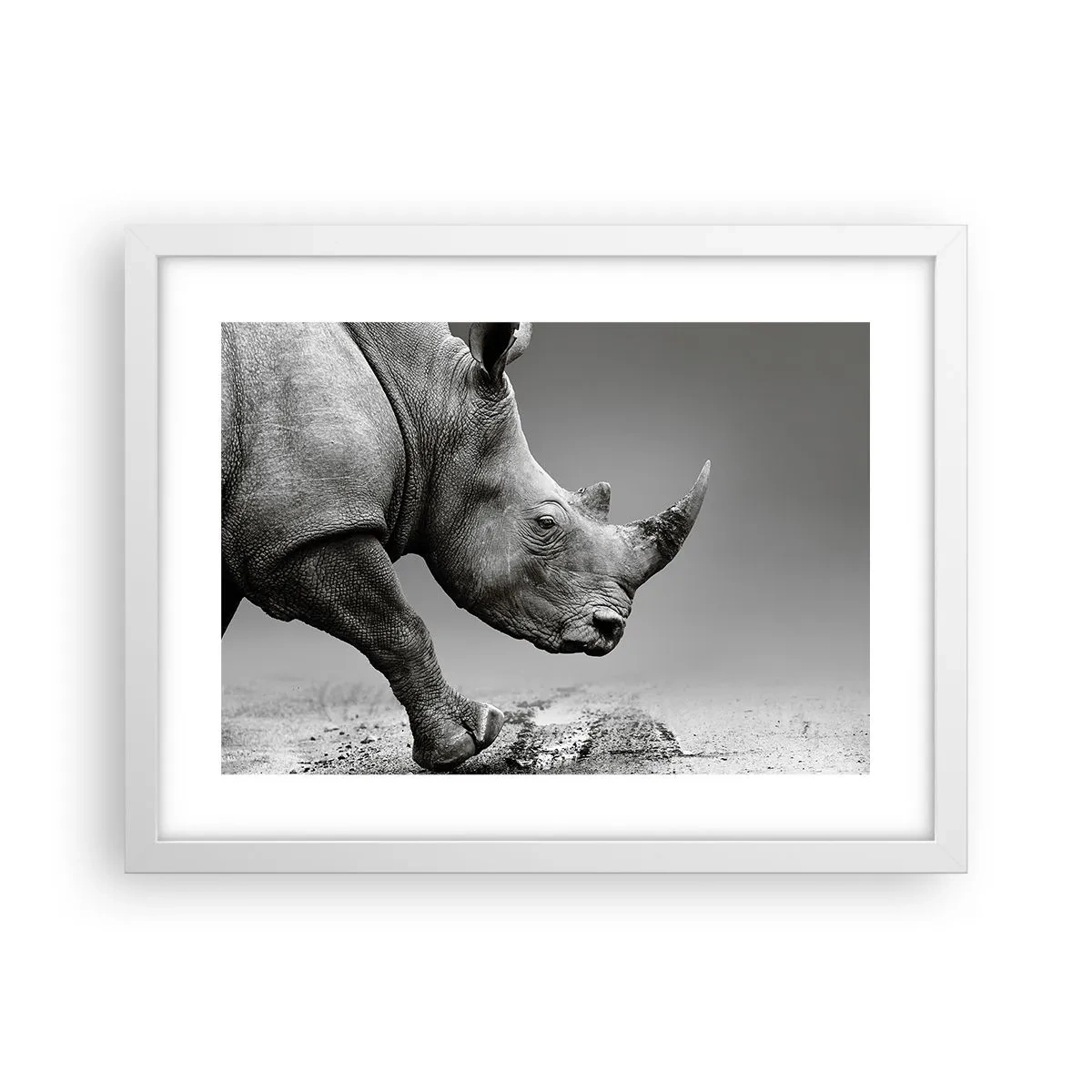 Poster in een witte lijst - Onstuitbare kracht - 40x30 cm