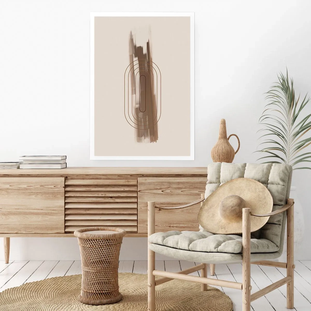 Poster - Een briesje grijs - 61x91 cm
