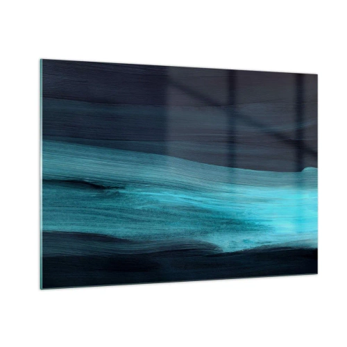 Schilderen op glas - Ga met de stroom mee - 100x70 cm