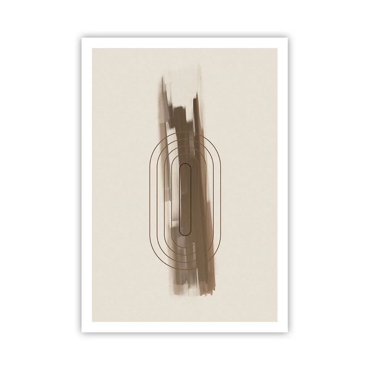 Poster - Een briesje grijs - 70x100 cm