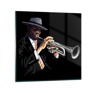 Schilderen op glas - Charme van oude school - 40x40 cm