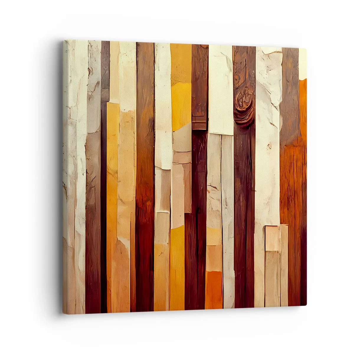 Schilderen op canvas - Anthem van de bosbomen - 30x30 cm