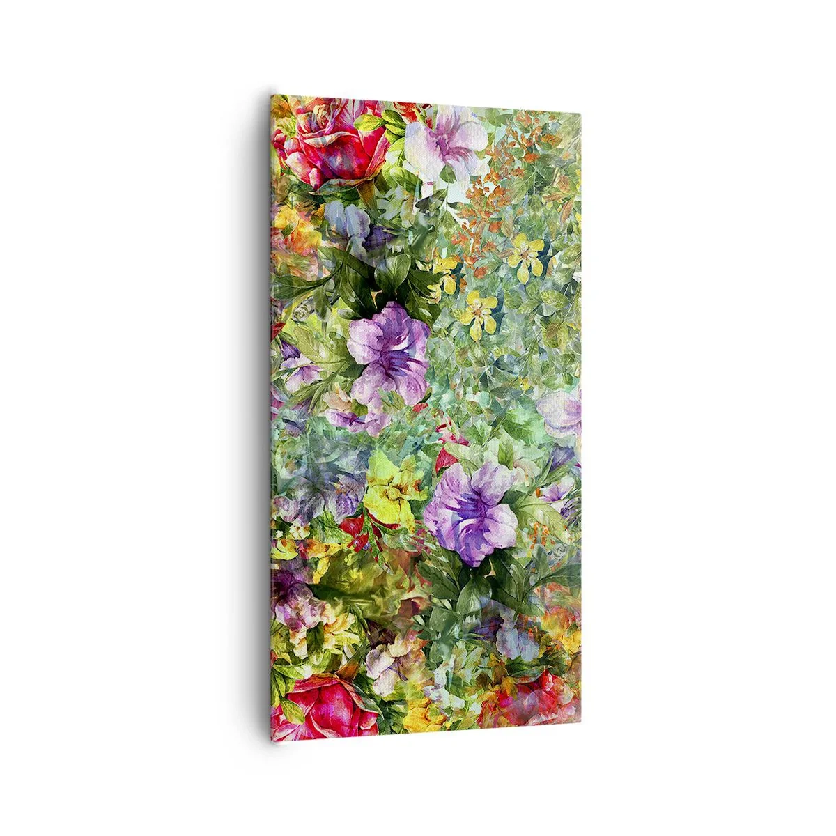 Schilderen op canvas - In bloemen voor verderf - 65x120 cm
