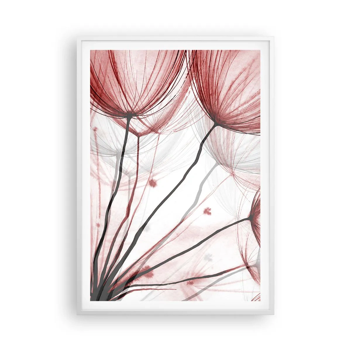 Poster in een witte lijst - Vóór het vertrek - 70x100 cm