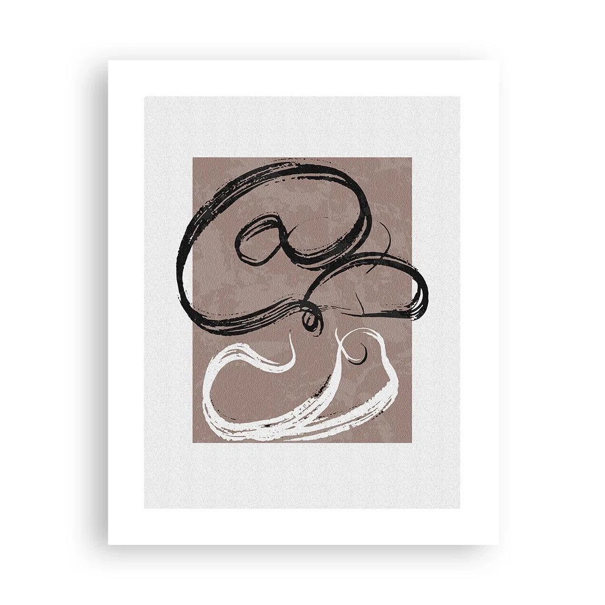 Poster - Compositie – de zoektocht naar volheid - 40x50 cm