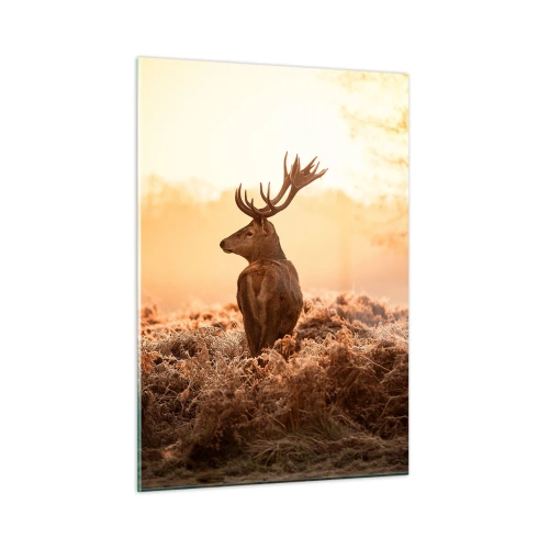 Schilderen op glas - Heer van het landgoed - 50x70 cm