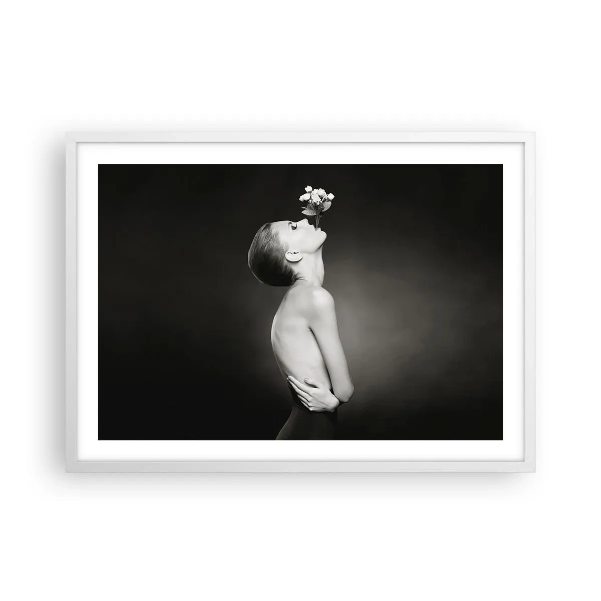 Poster in een witte lijst - Excentrieke elegantie - 70x50 cm