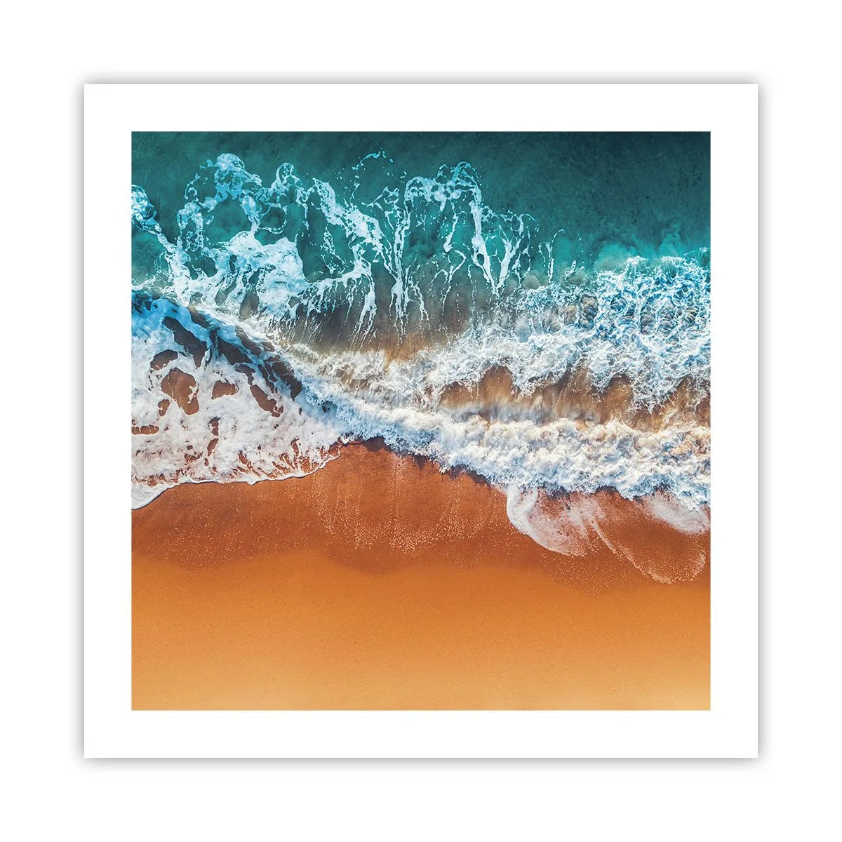 Poster - Altijd hand in hand - 50x50 cm