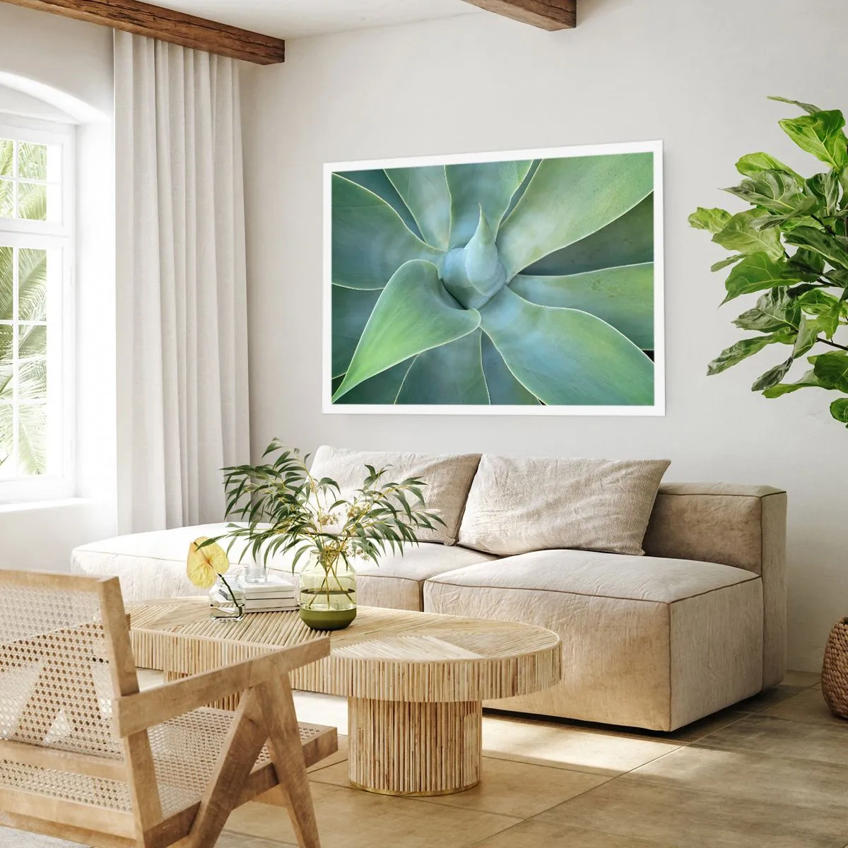 Poster - De geboorte van groen - 40x30 cm