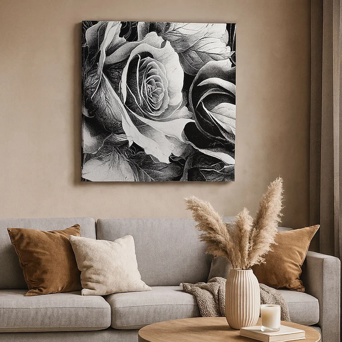 Schilderen op canvas - Altijd een koningin - 30x30 cm