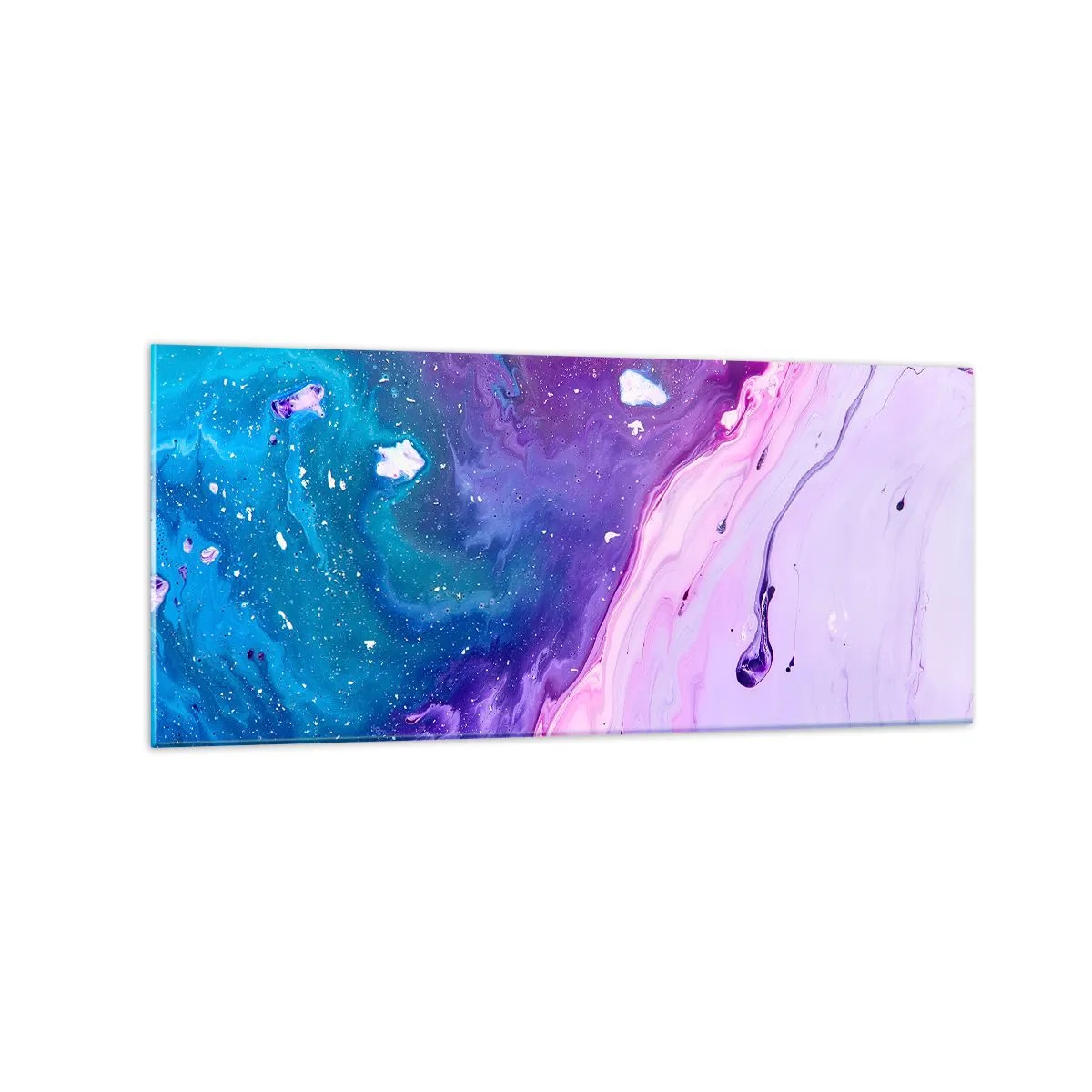 Schilderen op glas - Yin en yang - 120x50 cm