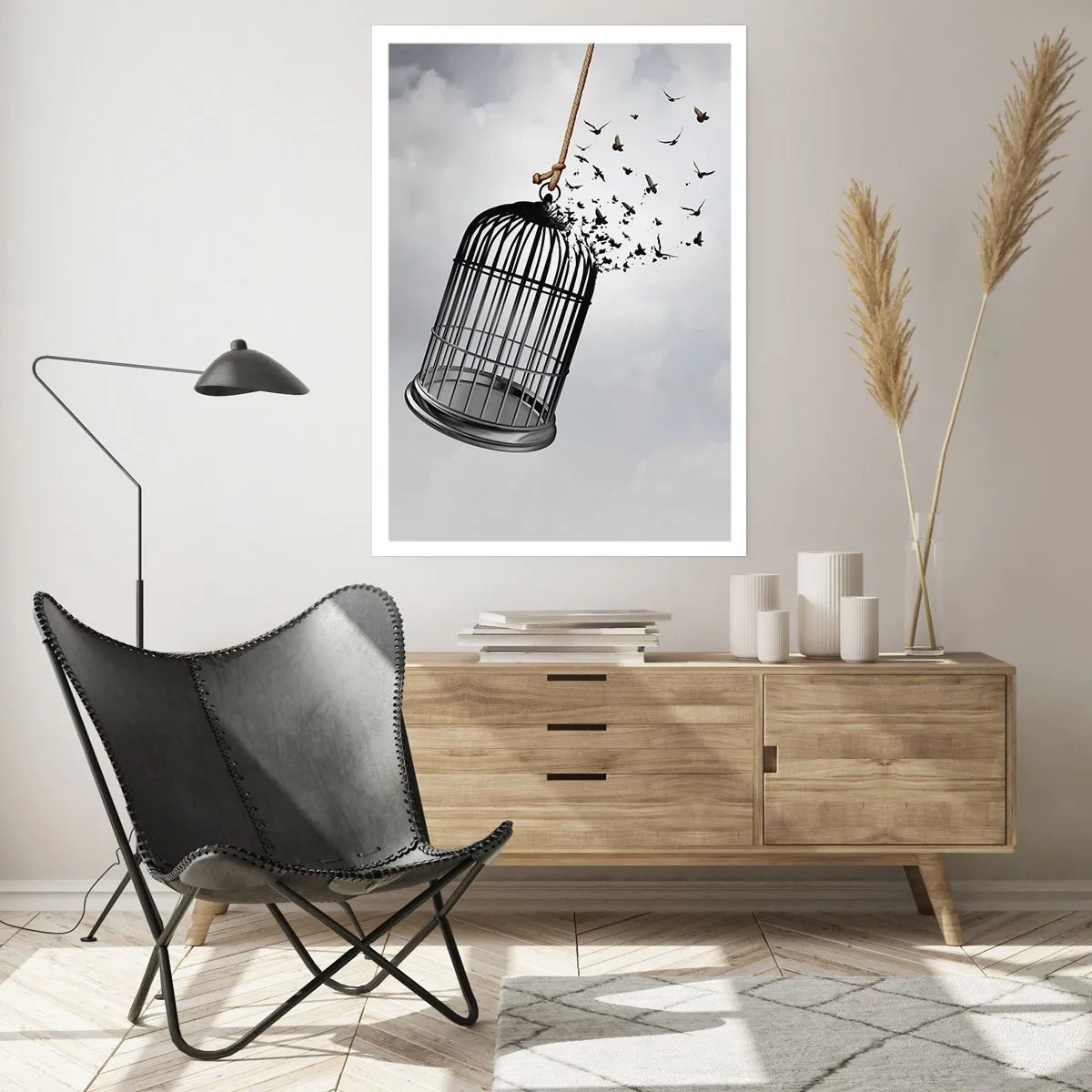 Poster - Geloof ... Hoop ... Vrijheid! - 70x100 cm