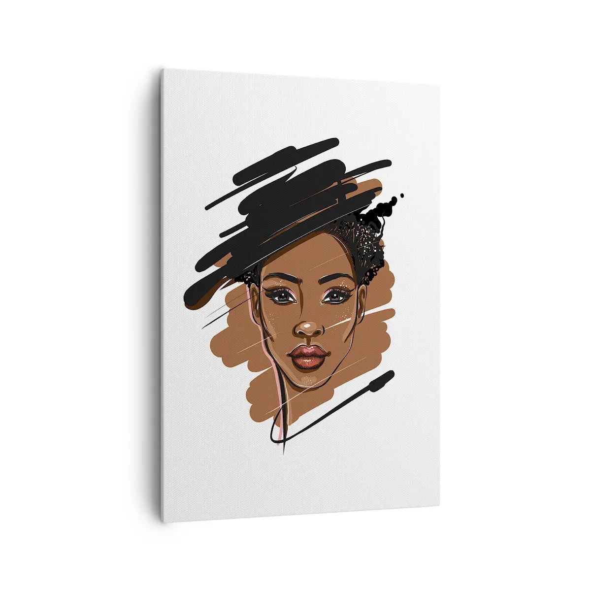 Schilderen op canvas - Zoet als chocolade - 70x100 cm