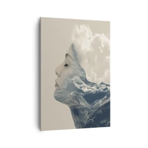 Schilderen op canvas - De schoonheid van de elementen - 70x100 cm