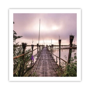 Poster - Rust en stilte van Azië - 60x60 cm