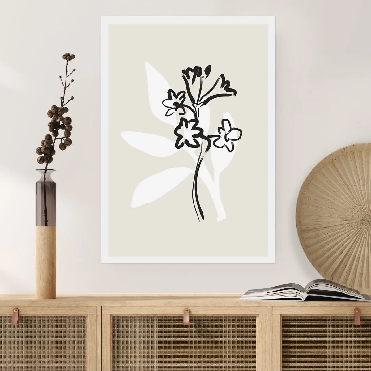 Poster - Schets voor het herbarium - 30x40 cm