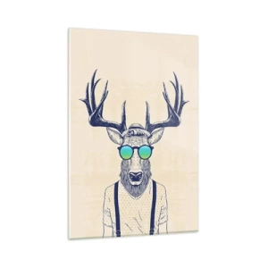 Schilderen op glas - Wie had je verwacht? - 80x120 cm