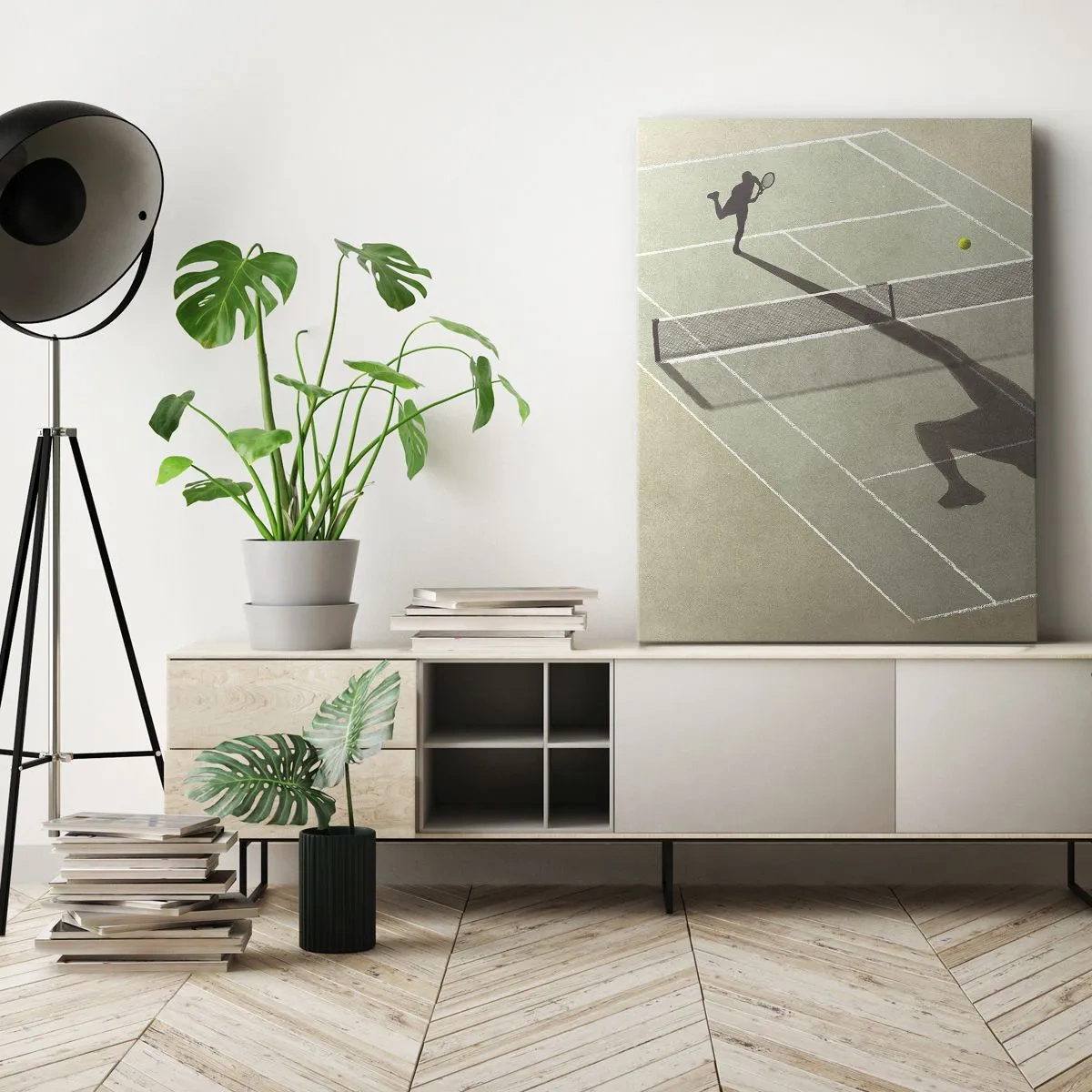 Schilderen op canvas - Jezelf overwinnen - 55x100 cm