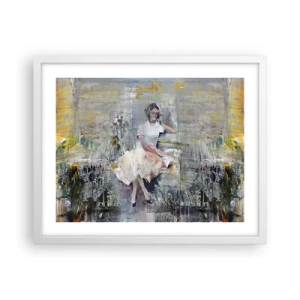 Poster in een witte lijst - Klassiek en modern - 50x40 cm