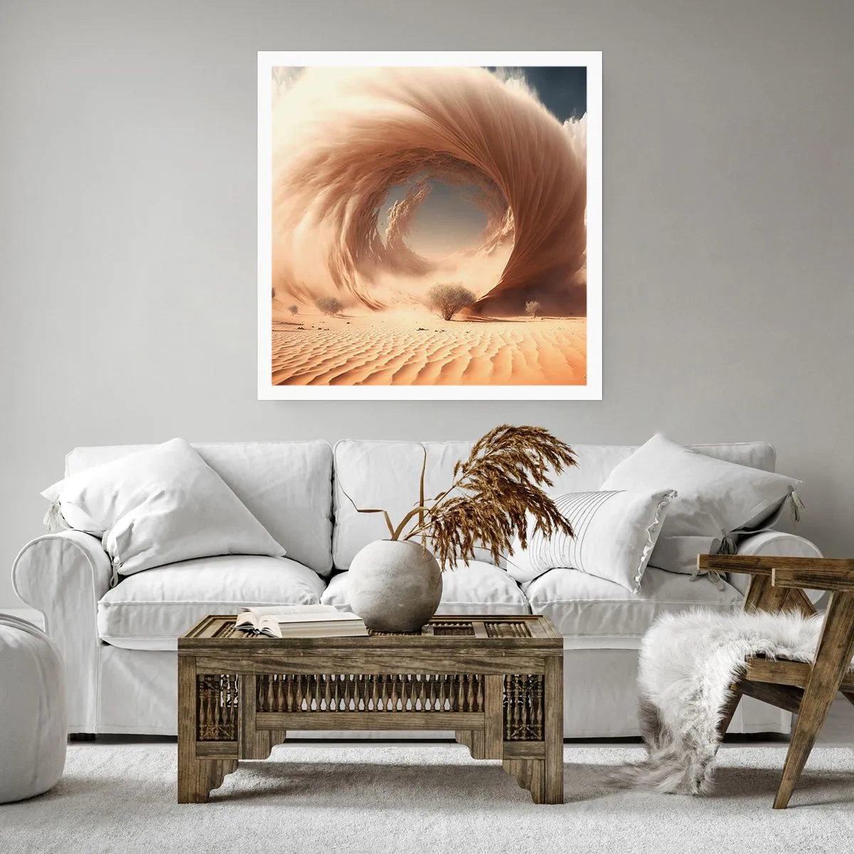 Poster - Open portaal - 40x40 cm