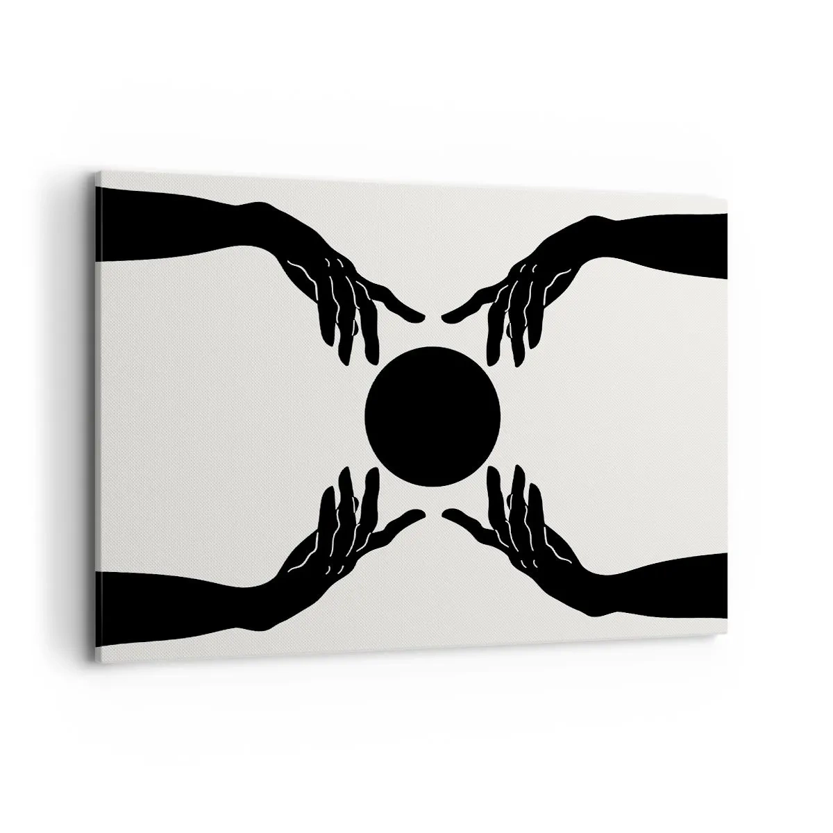 Schilderen op canvas - Geheim teken - 100x70 cm