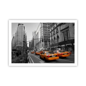 Poster - De zonnen van grote steden - 91x61 cm