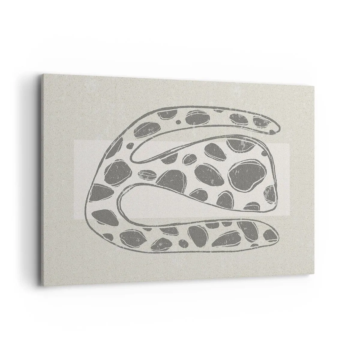 Schilderen op canvas - Een vreemd wezen - 120x80 cm