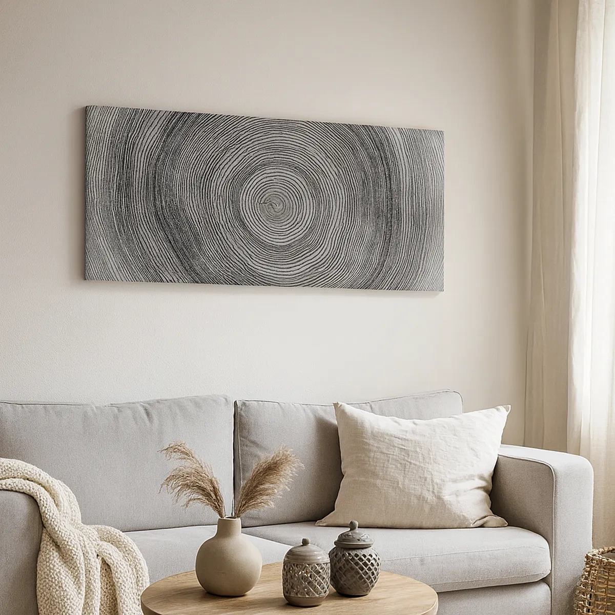 Schilderen op canvas - Teken van de tijden - 30x30 cm