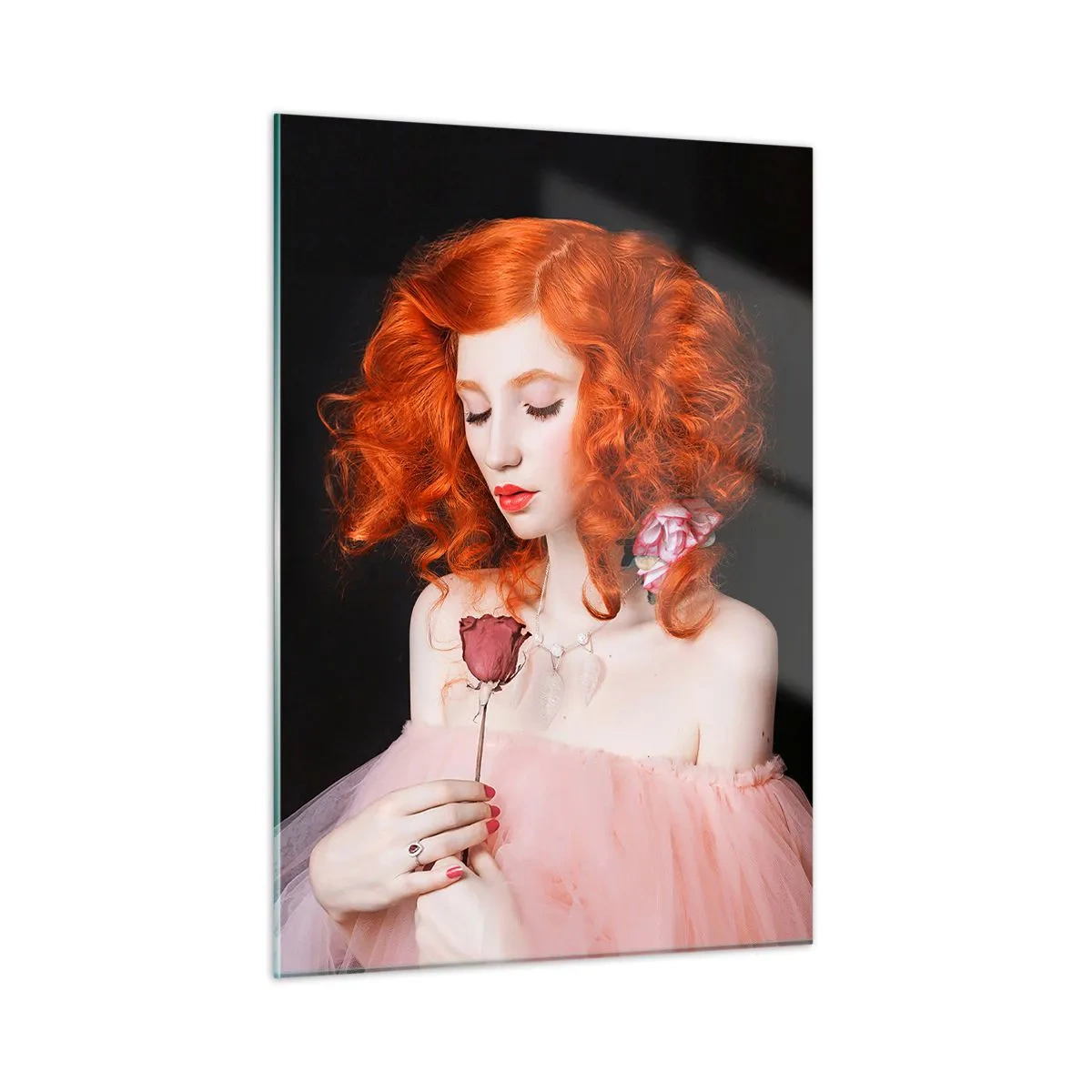 Schilderen op glas - In barokstijl - 50x70 cm