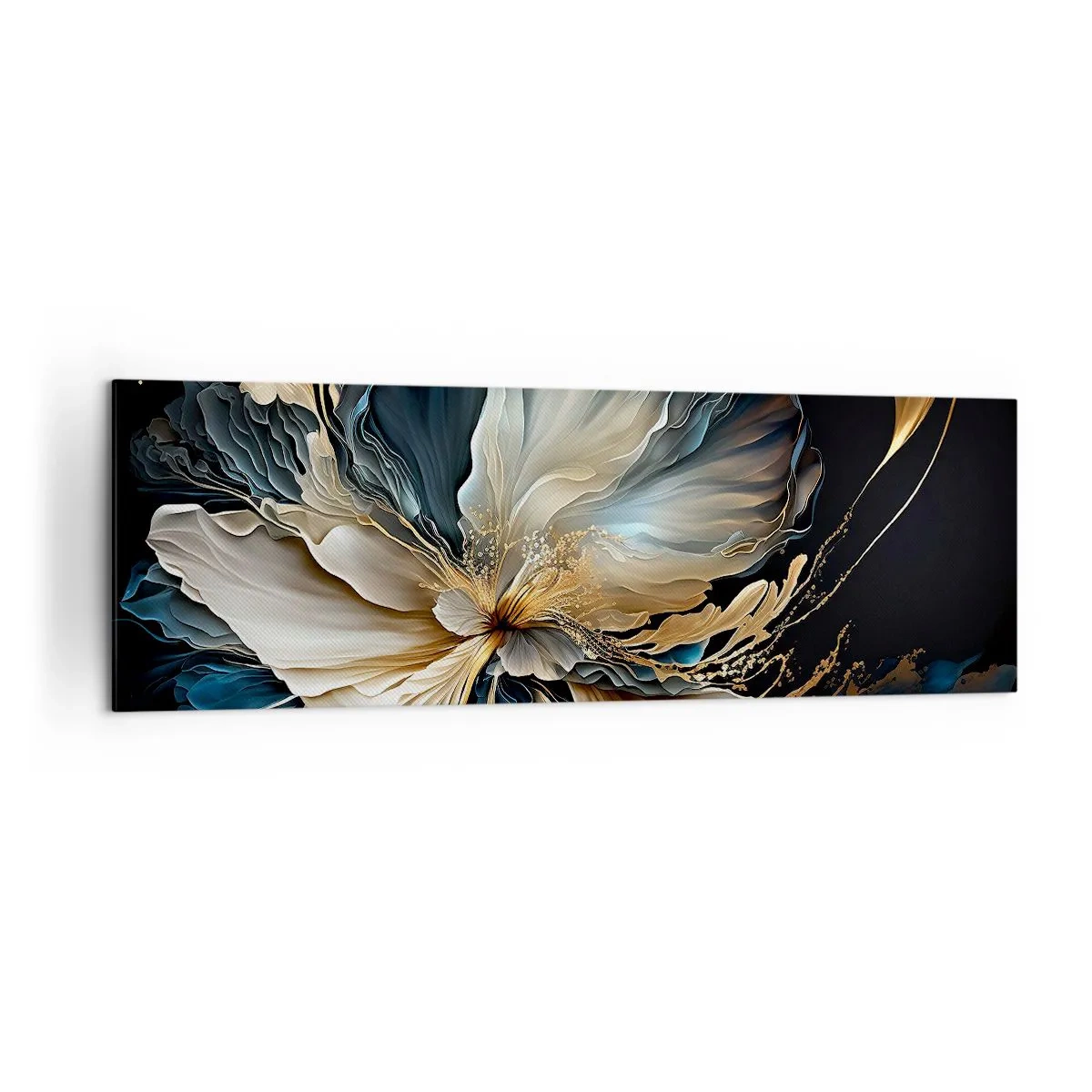 Schilderen op canvas - Sprookjesachtige varenbloem - 160x50 cm