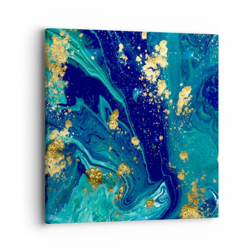 Schilderen op canvas - De bloemblaadjes van de zon - 40x40 cm