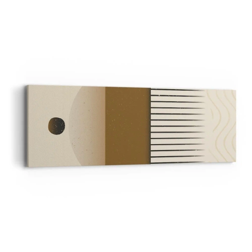 Schilderen op canvas - verschillende staten - 90x30 cm