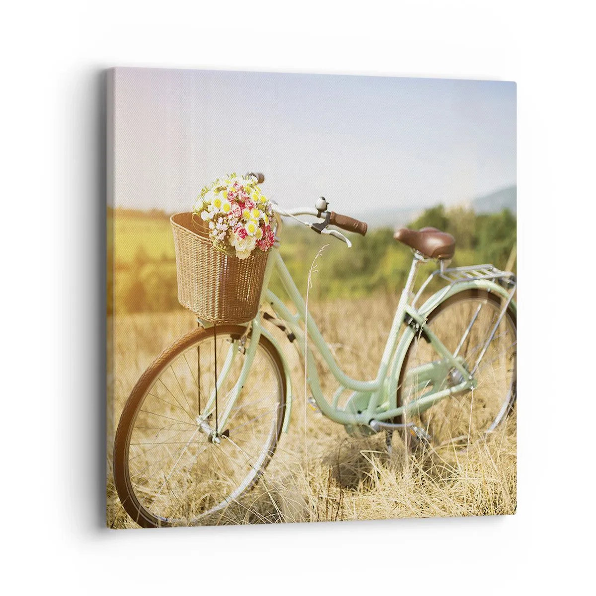 Schilderen op canvas - Ik blijf hier nog even - 40x40 cm