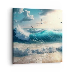 Schilderen op canvas - Ritselt alleen voor jou - 30x30 cm