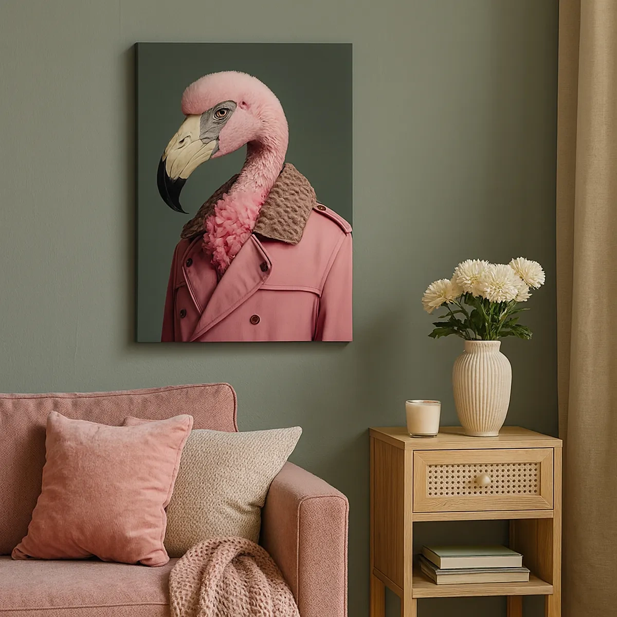 Schilderen op canvas - Echte elegantie - 50x70 cm