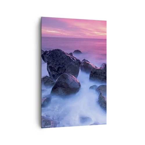 Schilderen op canvas - Geboorte in licht en mist - 80x120 cm