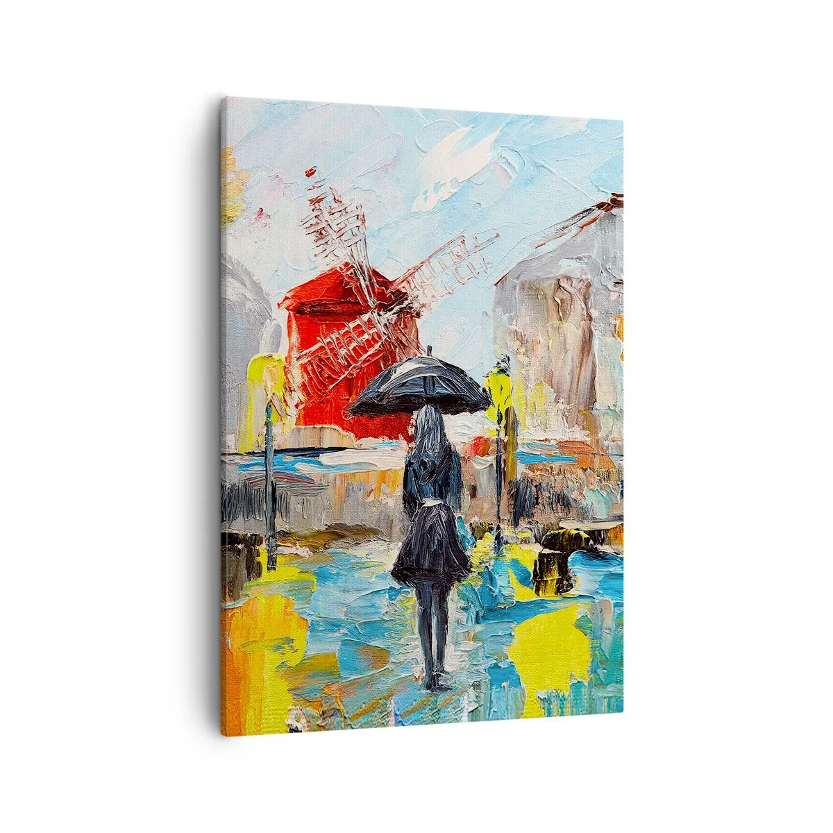 Schilderen op canvas - Parijse legendes - 50x70 cm