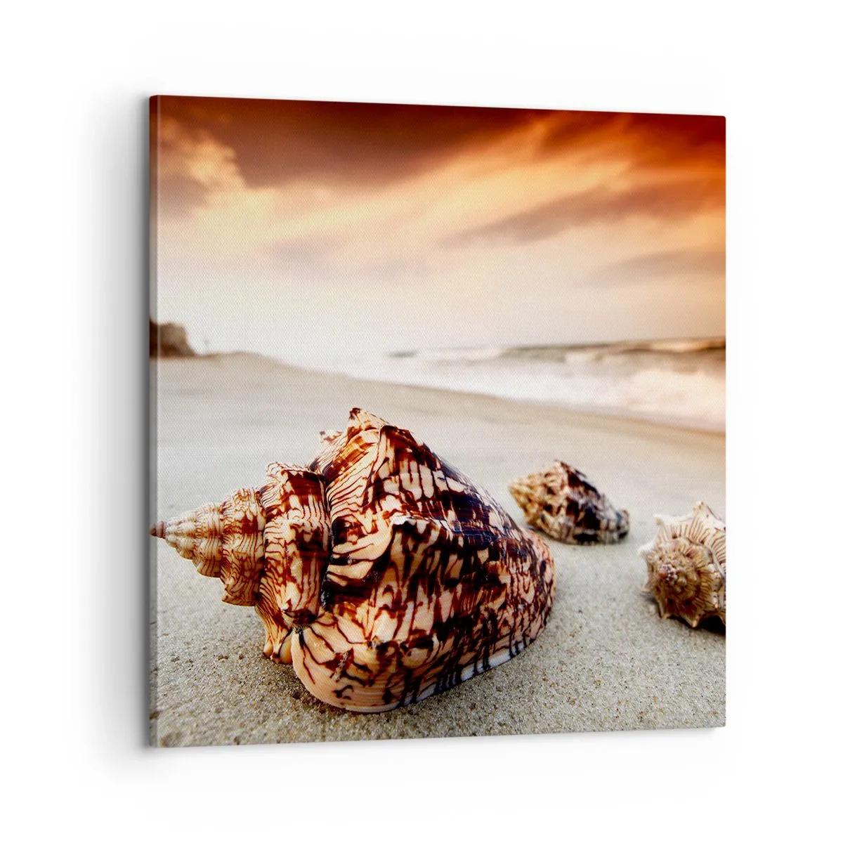 Schilderen op canvas - Outcasts van golven - 60x60 cm
