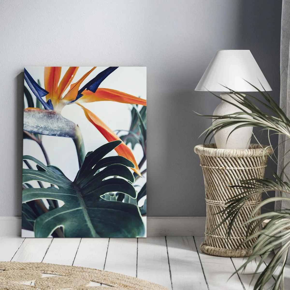 Schilderen op canvas - Vogelstruik - 50x70 cm