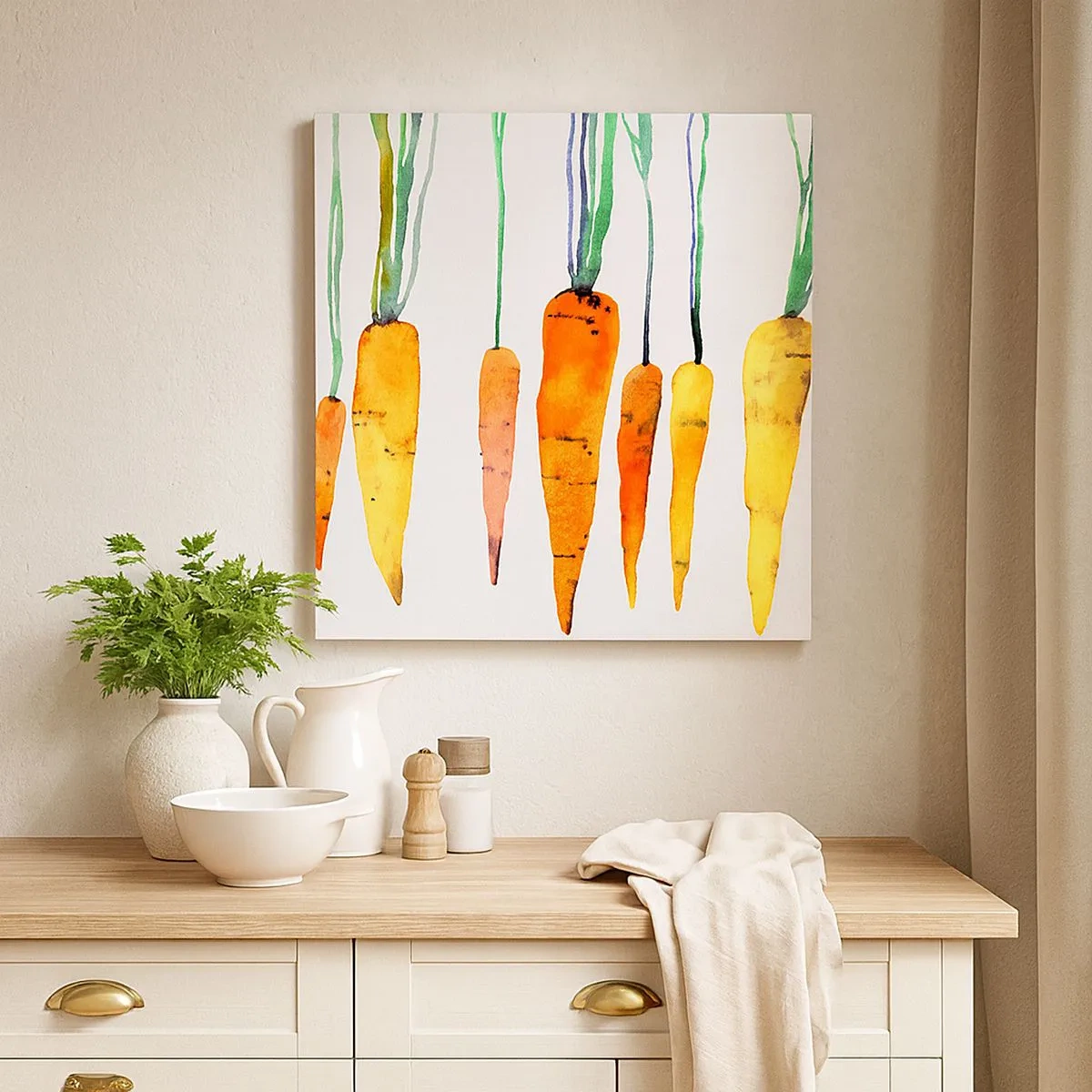 Schilderen op canvas - De schoonheid van het gewone - 30x30 cm