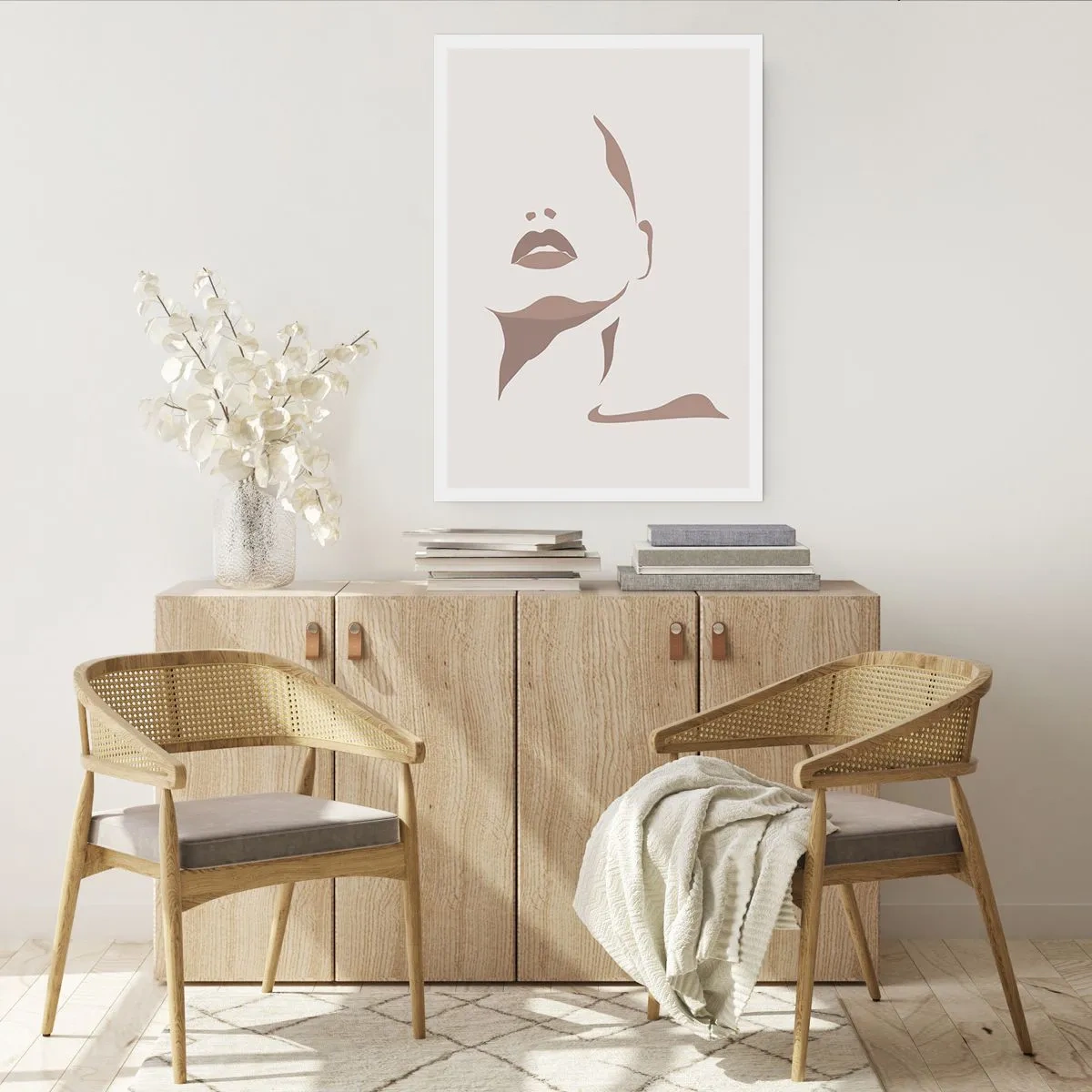 Poster - Gemaakt van licht en schaduw - 30x40 cm