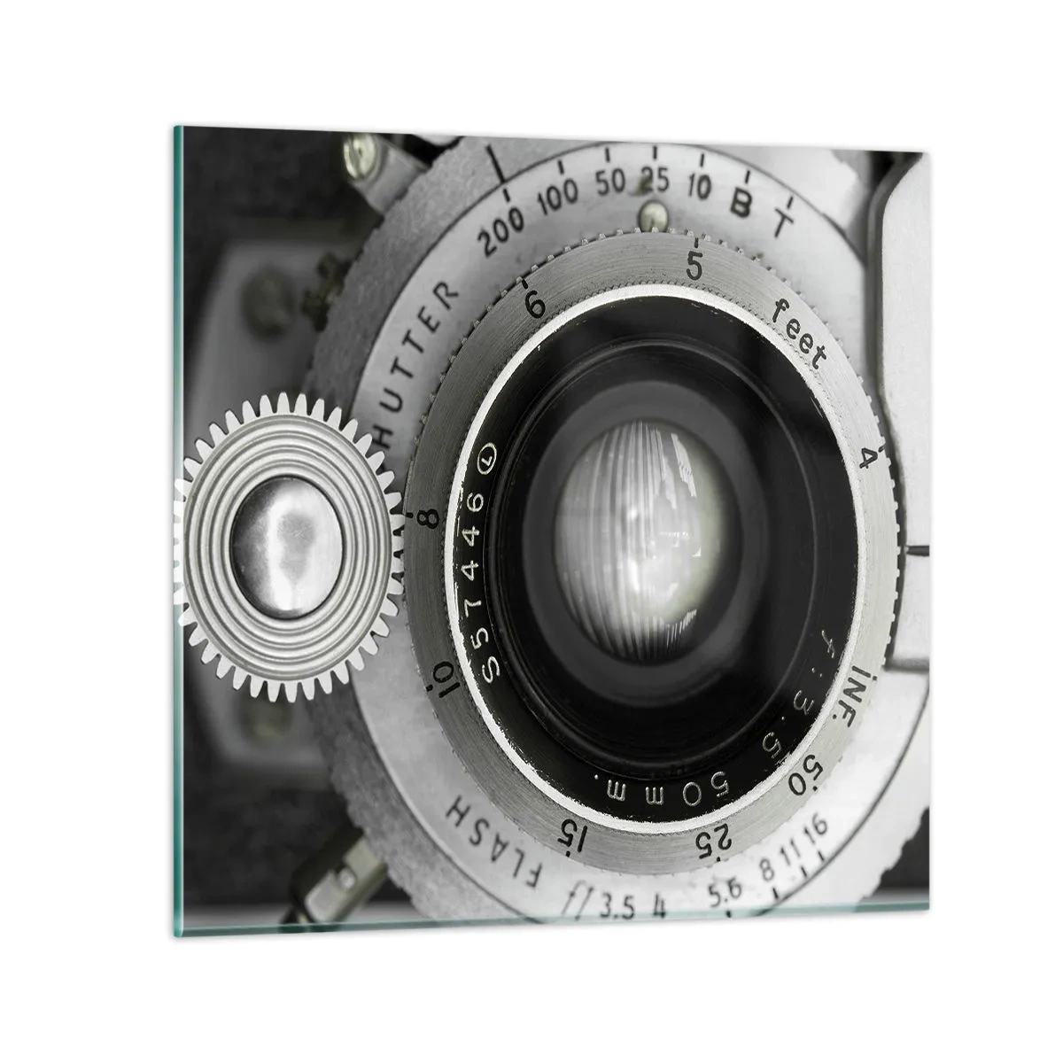 Schilderen op glas - Een verhaal over Hollywood - 40x40 cm