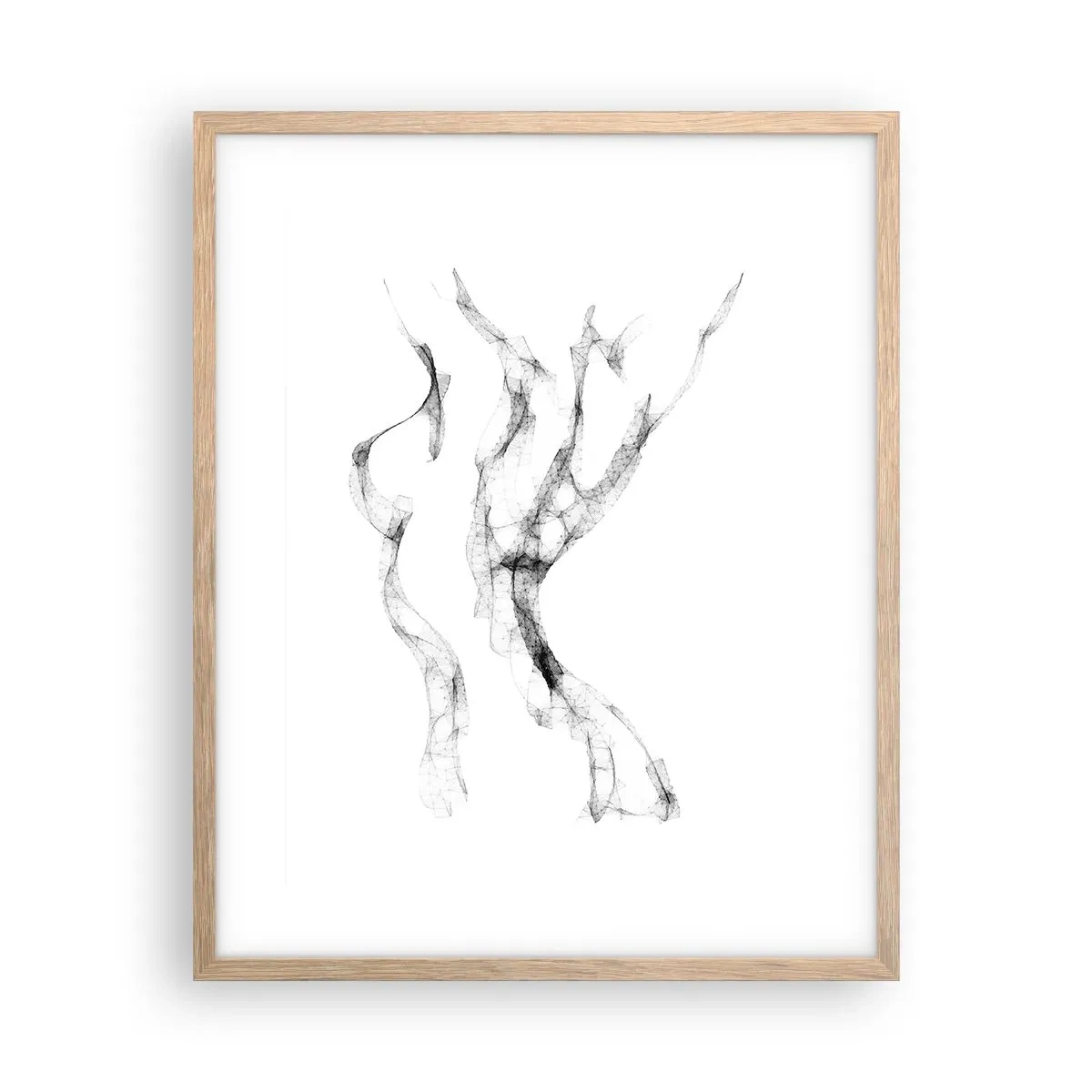 Een poster in een licht eiken lijst - Mooi en sterk - 40x50 cm