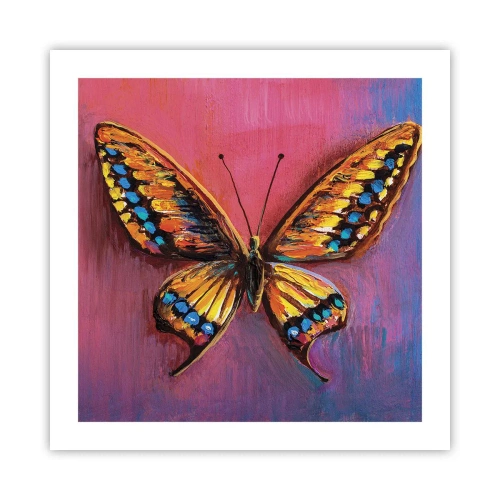 Poster - Een juweel van de natuur - 50x50 cm