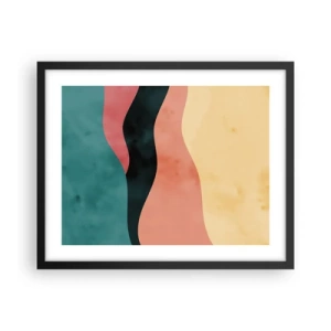 Poster in een zwarte lijst - Conforme non-conformiteit - 50x40 cm